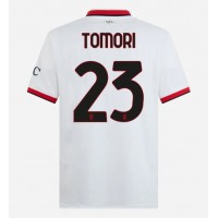 Camisa de time de futebol AC Milan Fikayo Tomori #23 Replicas 2º Equipamento 2024-25 Manga Curta